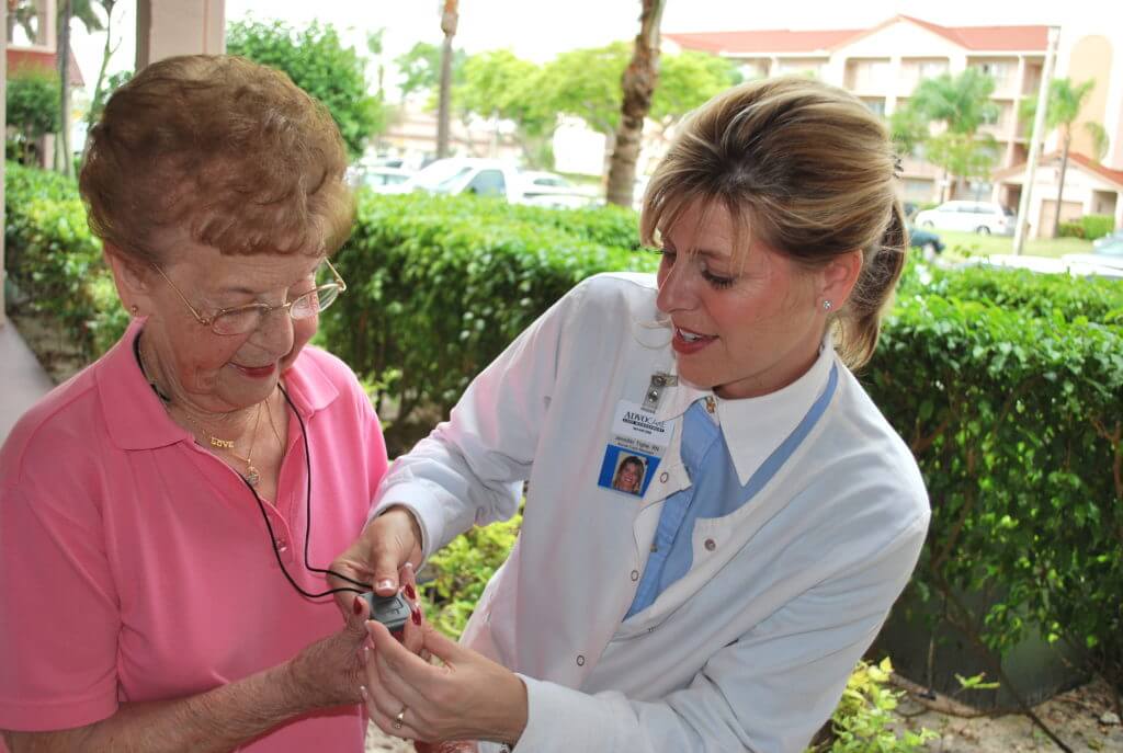 doctor with her patient
